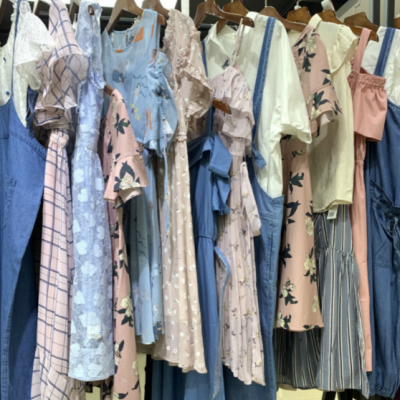 工廠清貨品牌折扣女裝尾貨春夏裝批發(fā)專(zhuān)柜正品女裝直播一手貨源